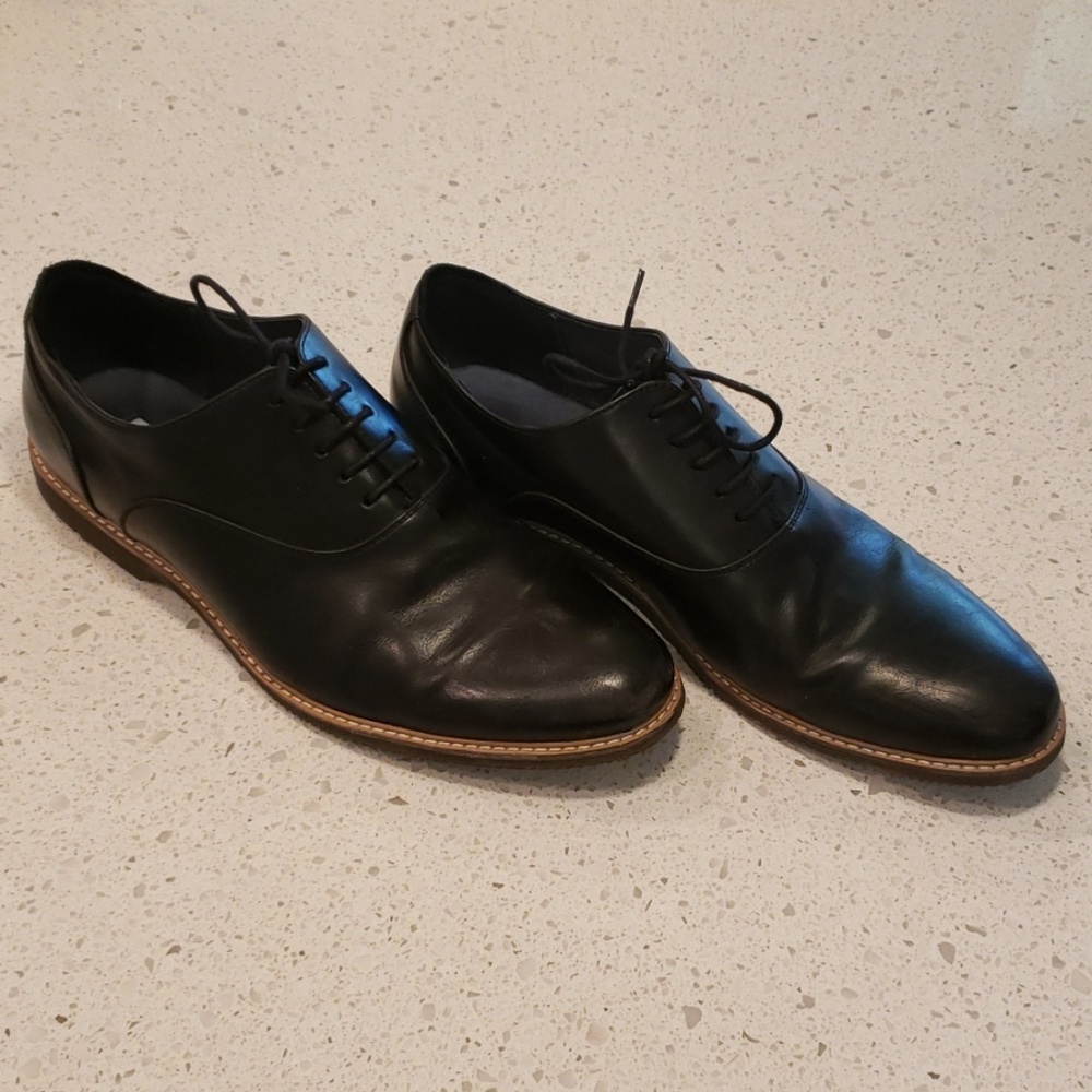 Steve Madden Nunan Oxford, Black, Size 10